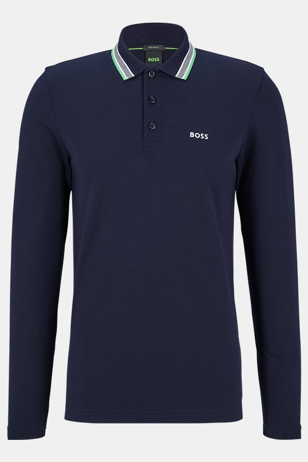 POLO ΜΠΛΟΥΖΑ BOSS - 404 ΜΠΛΕ